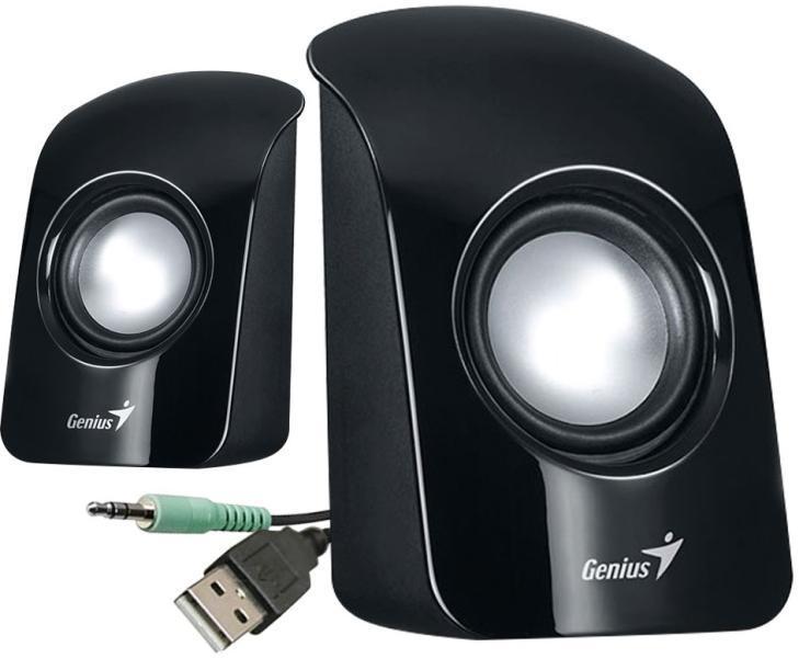 Genius SP-U115 Black USB Powered Mini Speakers