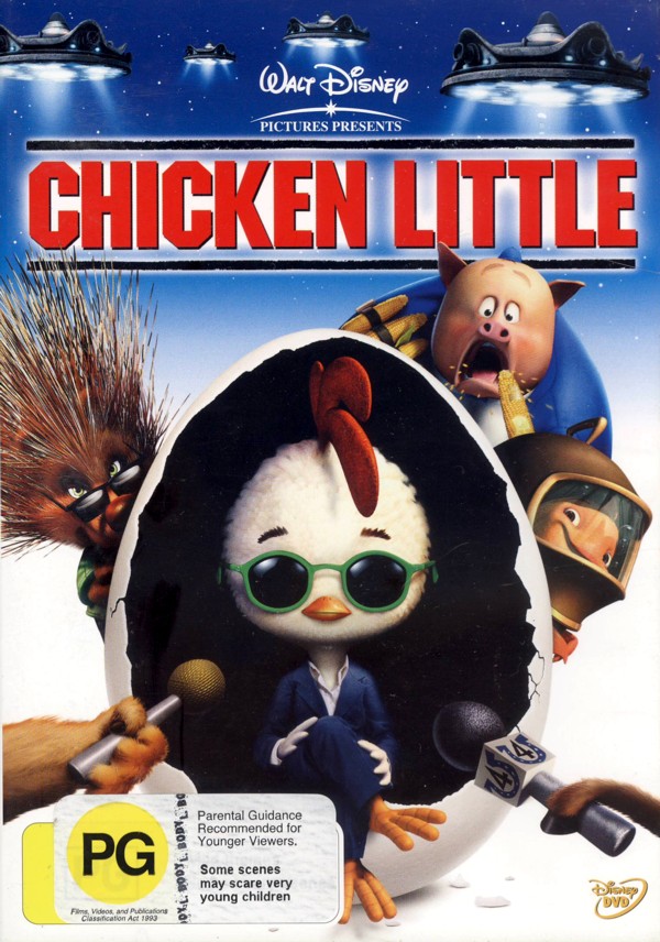 Chicken Little on DVD image