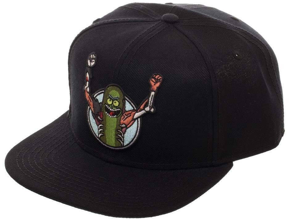 Pickle Rick Snapback Cap Men's at Mighty Ape NZ