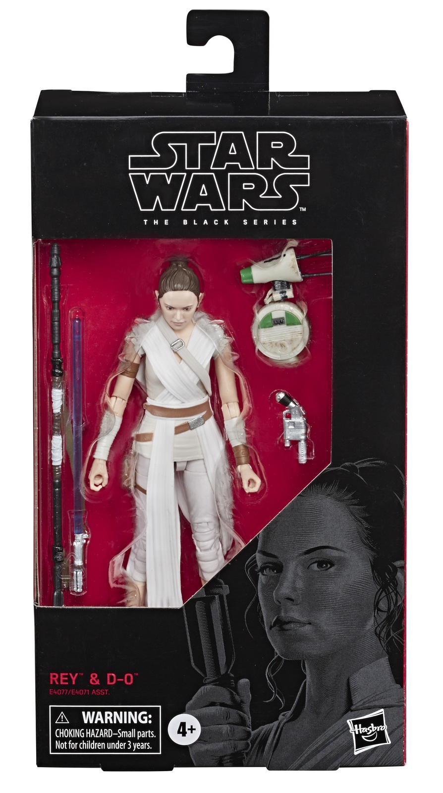 Star Wars The Black Series: Rey & D-0 - 6" Action Figure image