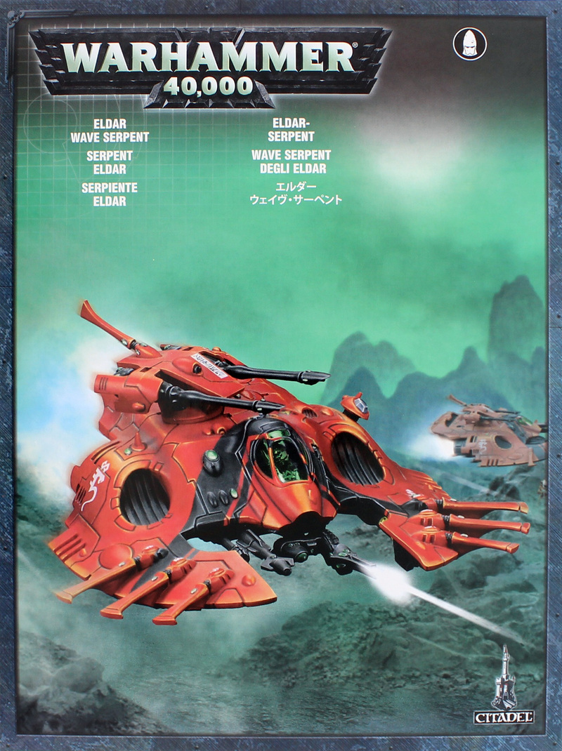 Warhammer 40,000 Eldar Wave Serpent image