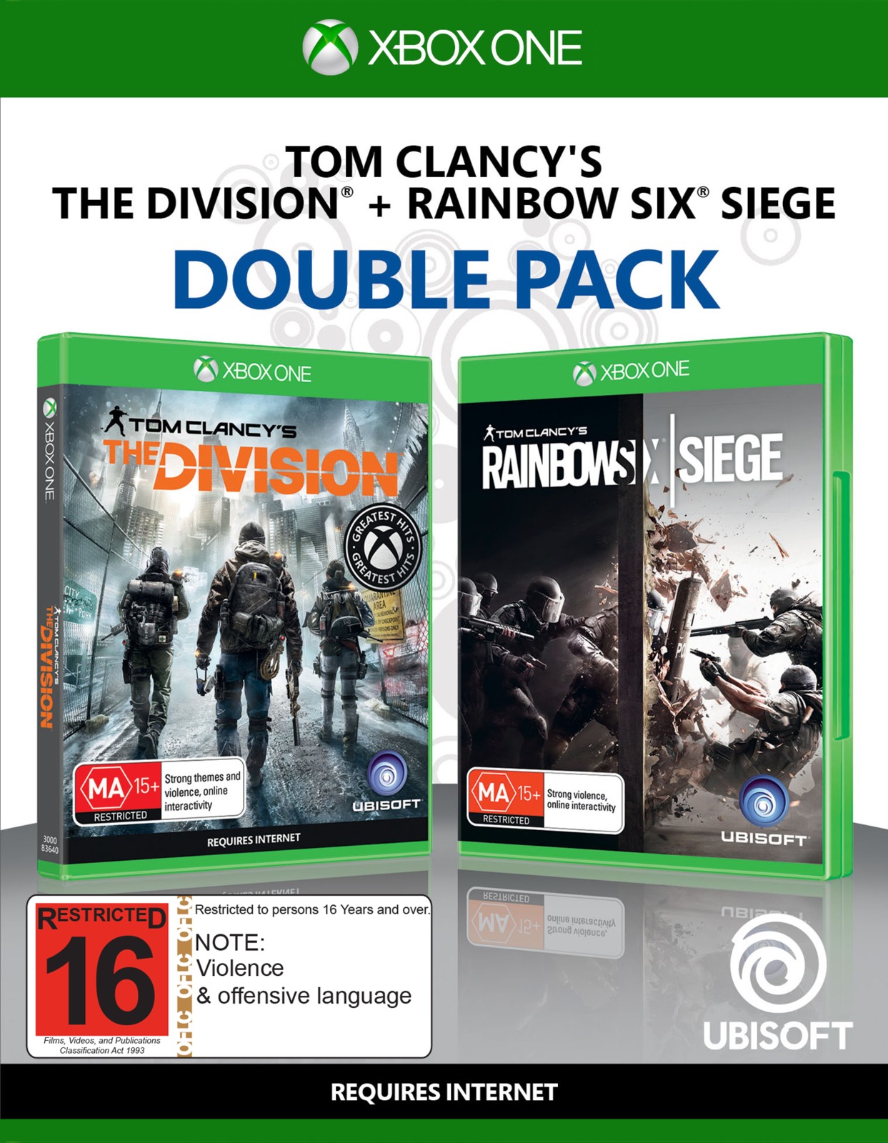 Tom Clancy’s Rainbow 6 Siege & The Division Double Pack for Xbox One image