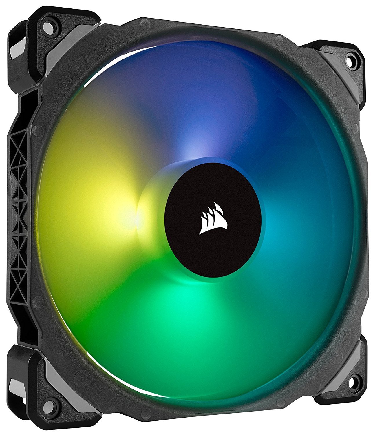 Corsair ML140 PRO RGB LED 140MM PWM Premium Magnetic Levitation Fan — Twin Fan Pack with Lighting Node PRO image