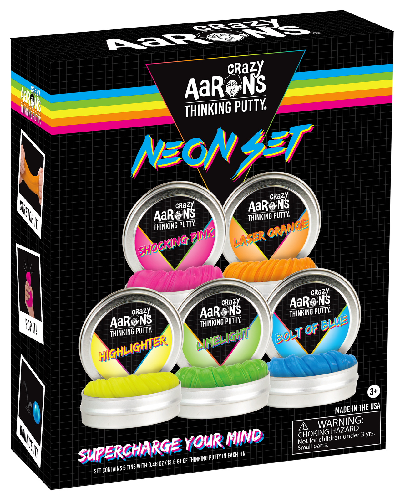Crazy Aarons: Thinking Putty - Neon Set image