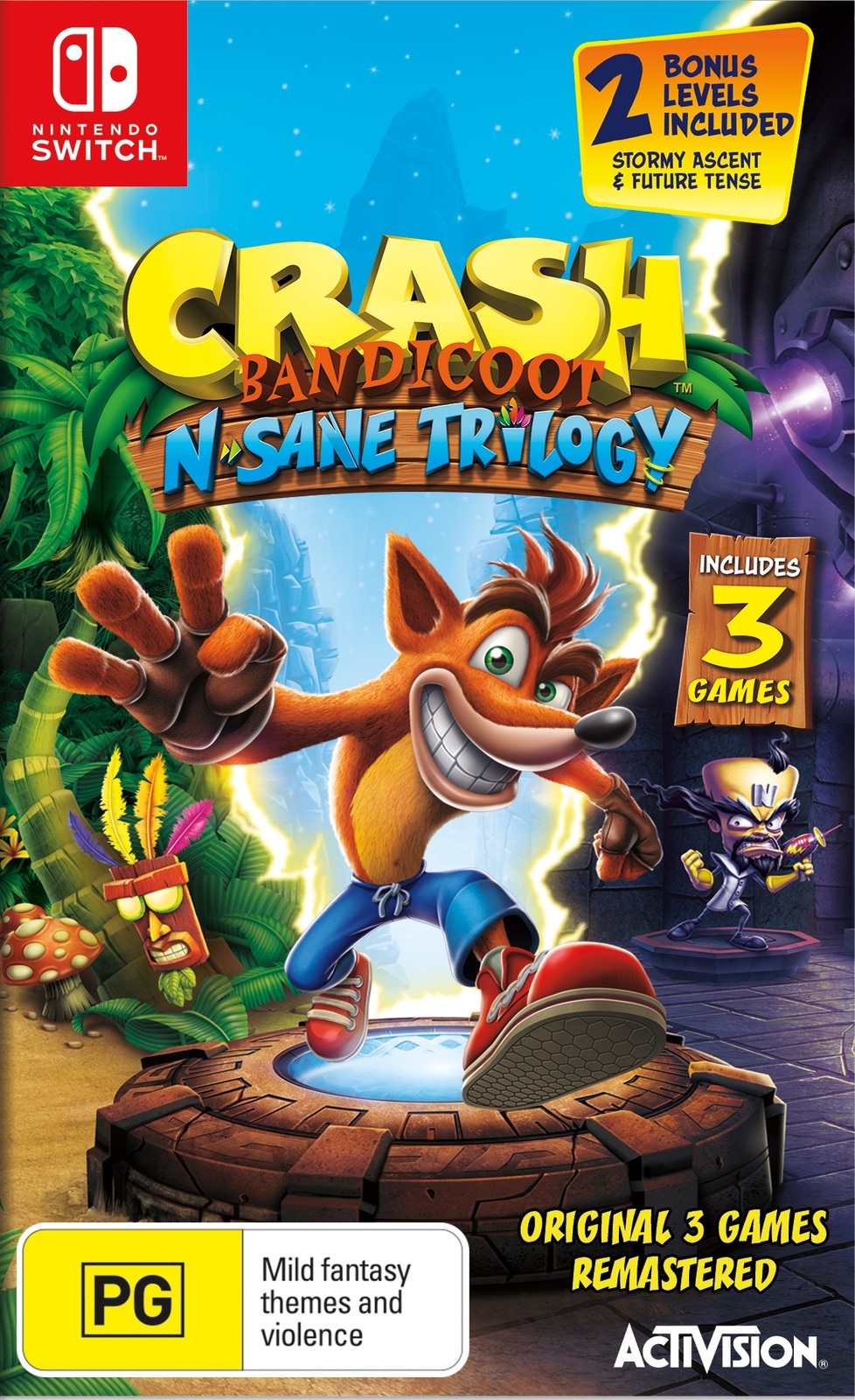 Crash Bandicoot N-Sane Trilogy for Nintendo Switch image