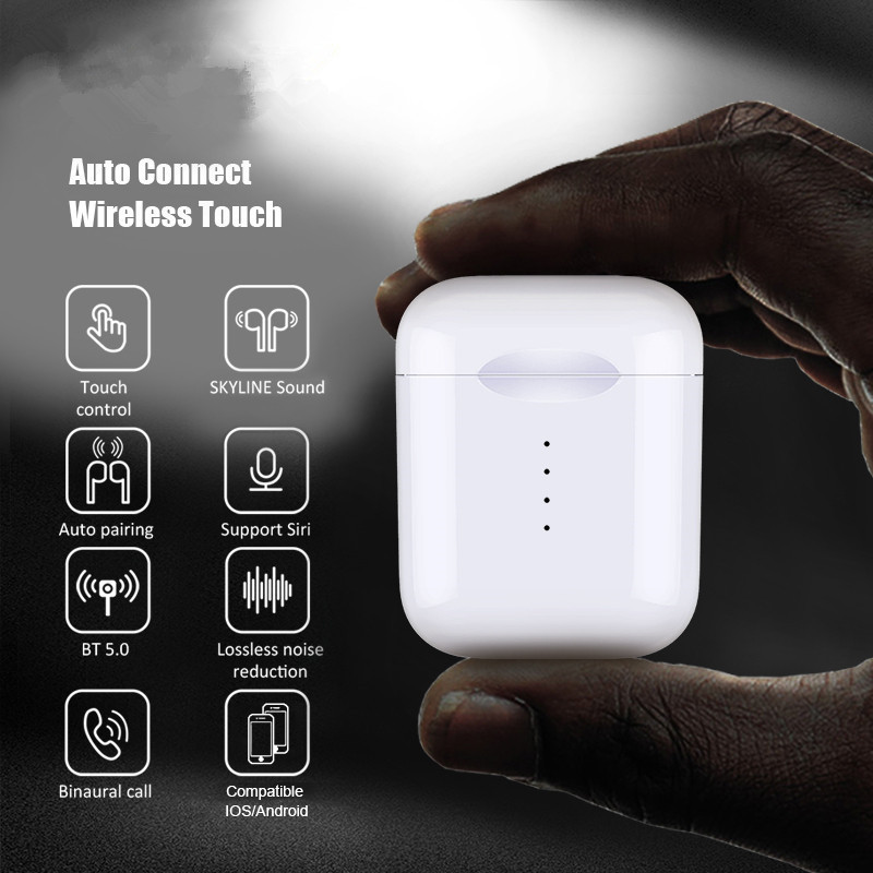 True Wireless Earbuds Bluetooth with Wireless Charging Case image