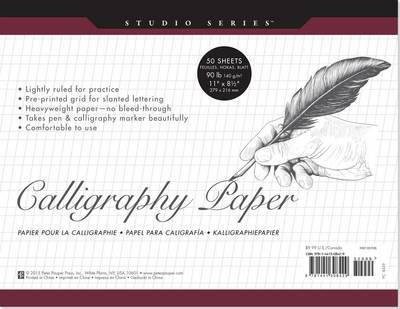 Calligraphy Paper Pad (Studio Series) image