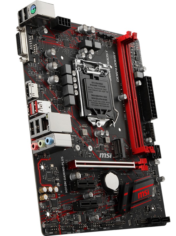 MSI H310M GAMING PLUS MATX Motherboard at Mighty Ape NZ