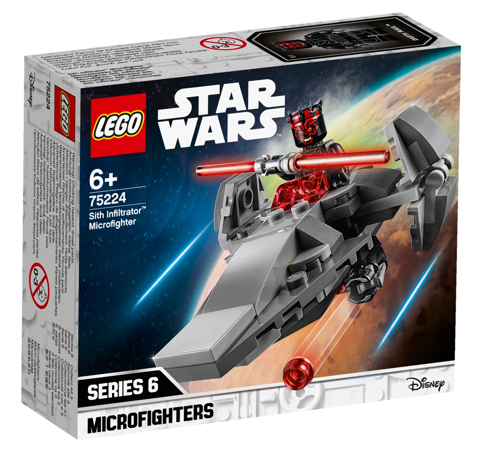 LEGO Star Wars: Sith Infiltrator - Microfighter (75224) image