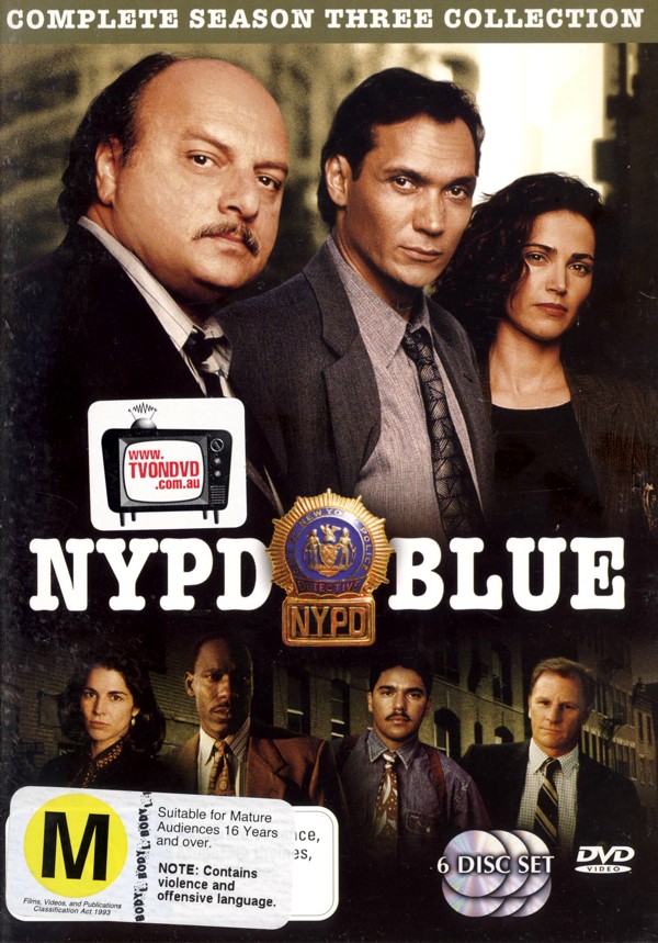 NYPD Blue - Season 3 (6 Disc) on DVD image