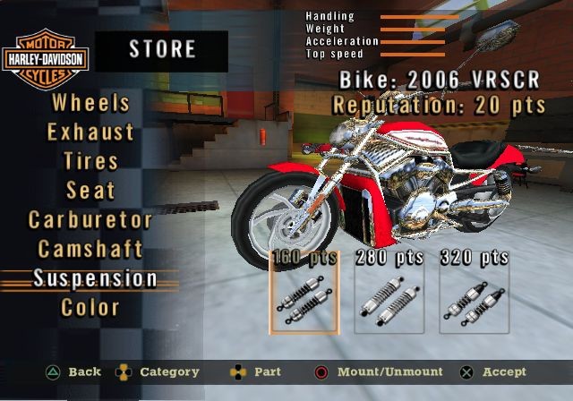 Harley Davidson: Race to the Rally on PS2