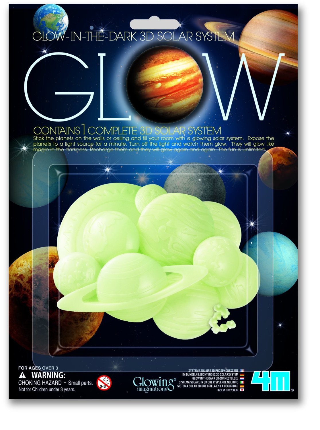 4M: Glow In The Dark 3D Solar System image