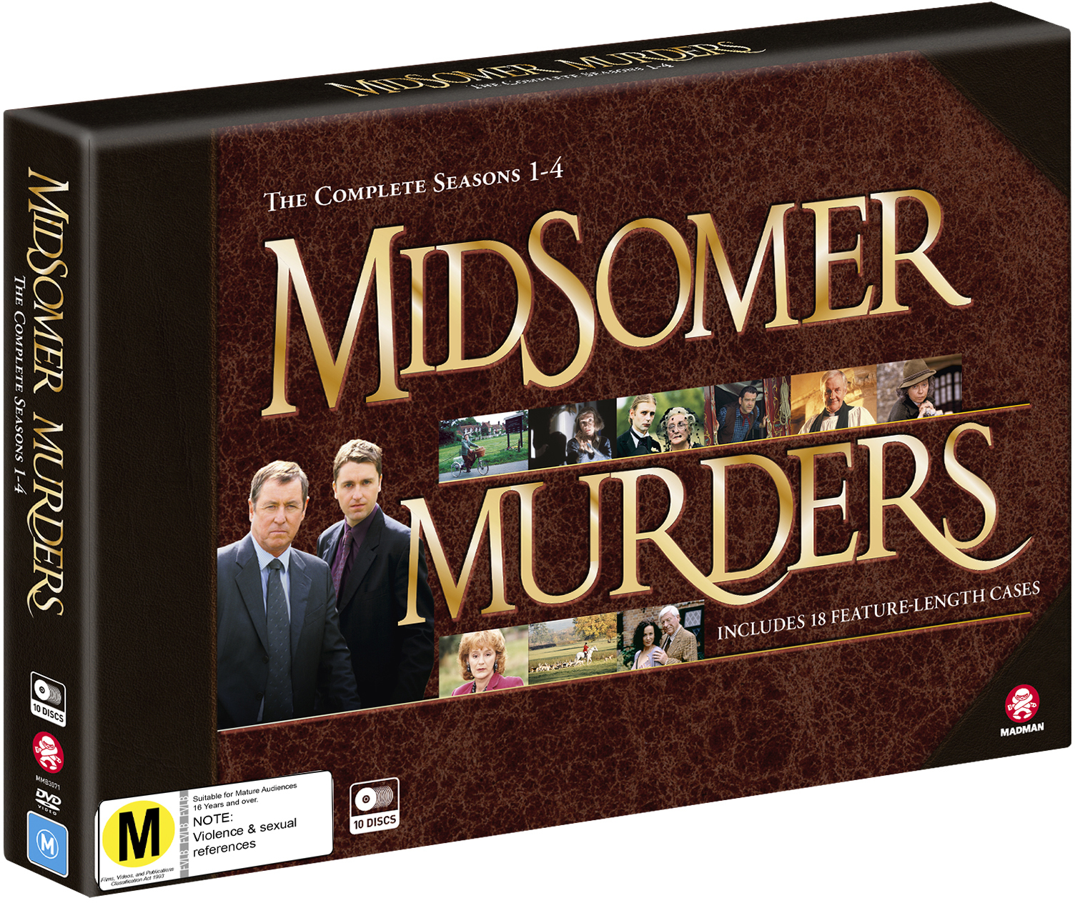Midsomer Murders: Season 1 - 4 Collection (Limited Edition) on DVD image
