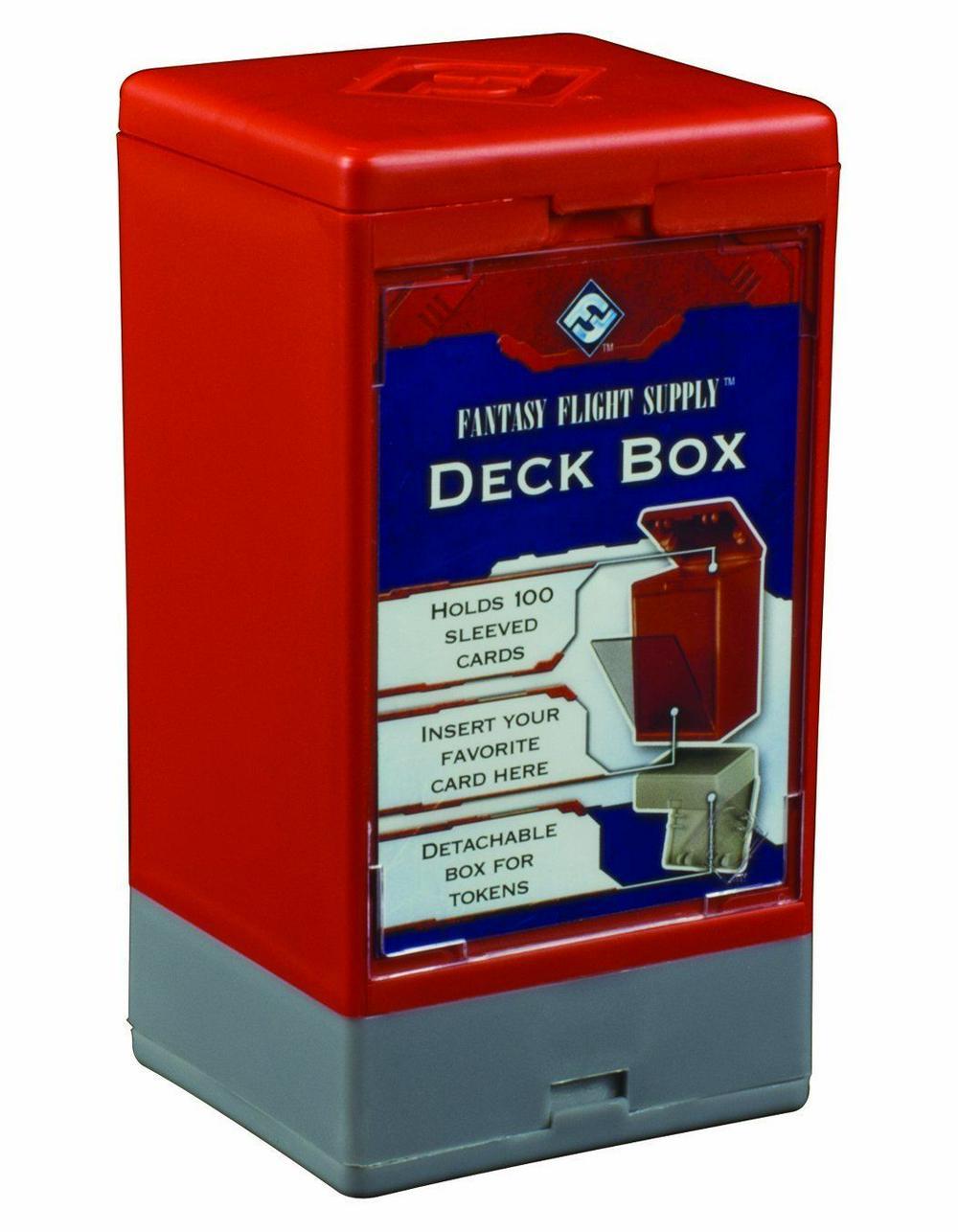 Fantasy Flight Supply: Deck Box (Red)