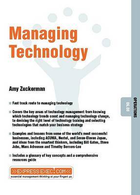 Technology Management by Amy Zuckerman