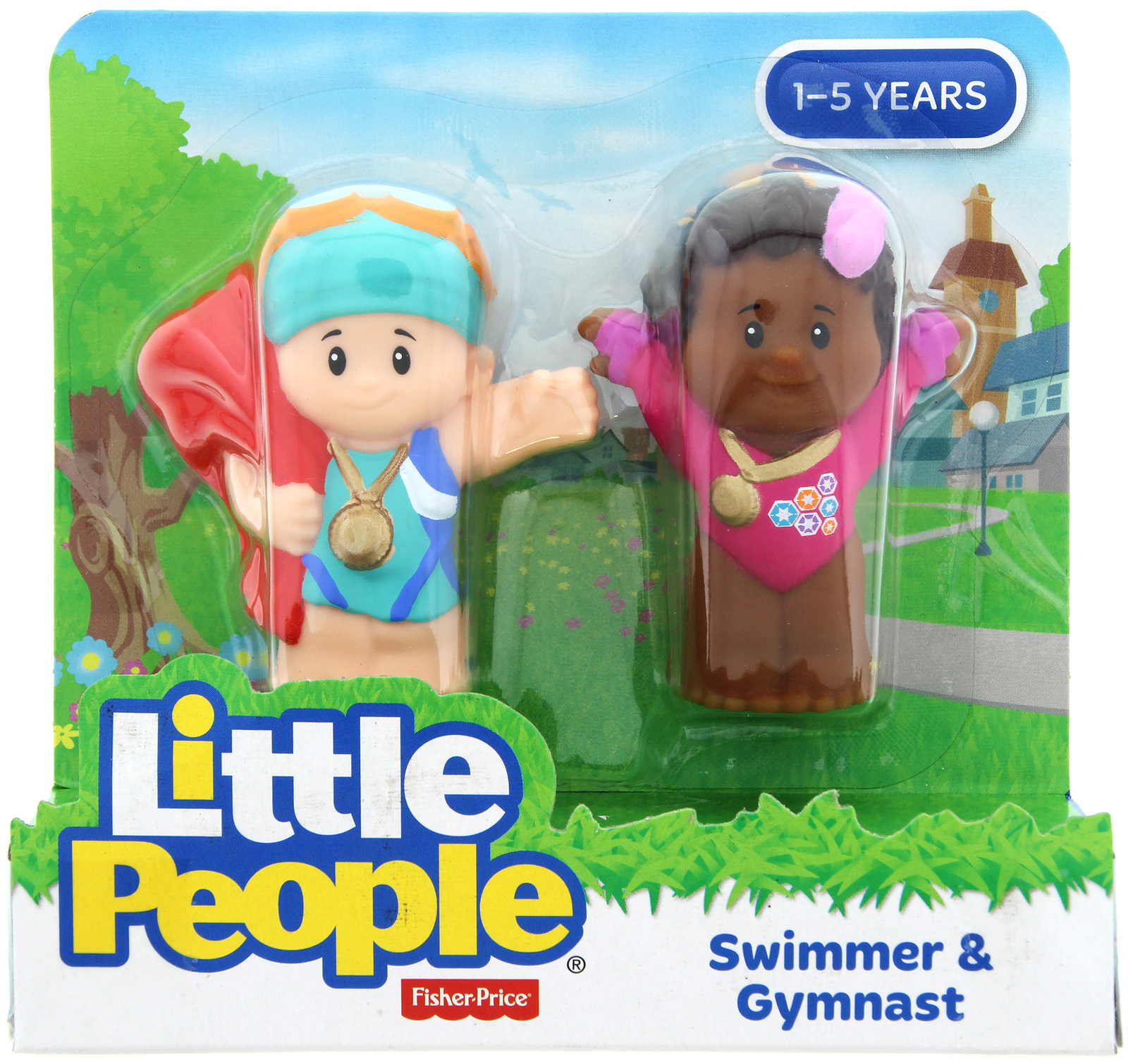 Fisher-Price: Little People - Swimmer & Gymnast