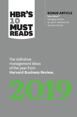 HBR's 10 Must Reads 2019 by Harvard Business Review image