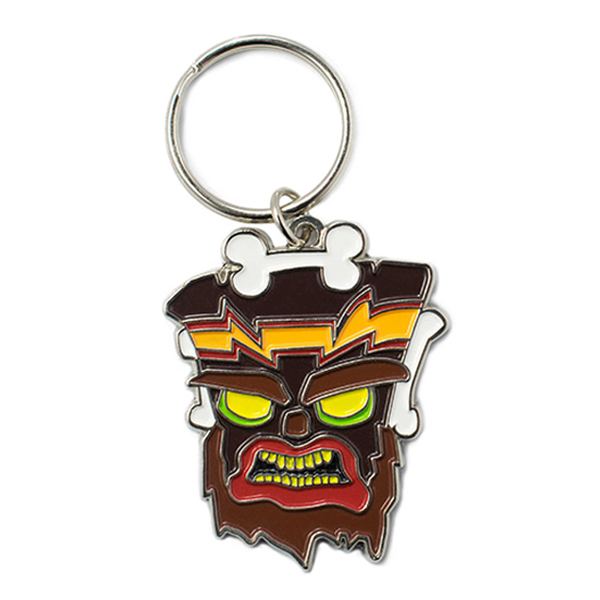 Crash Bandicoot Uka Uka Key Chain