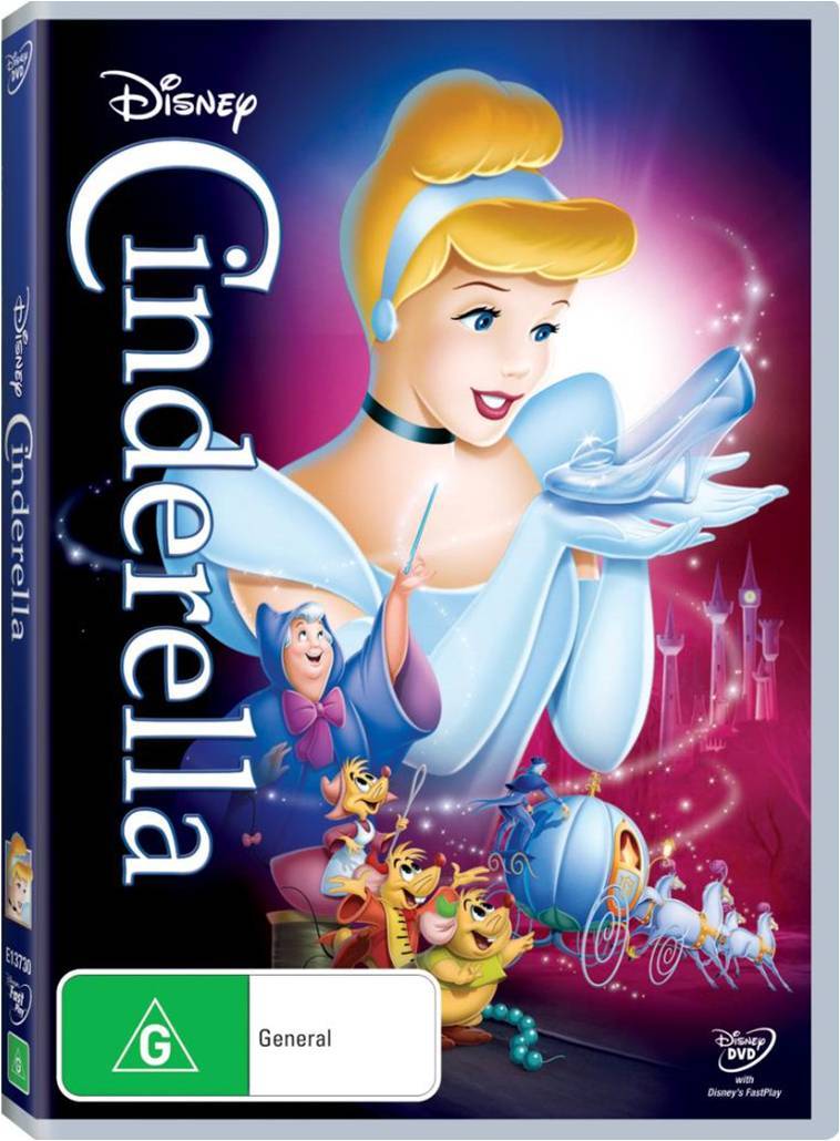 Cinderella (1950) on DVD