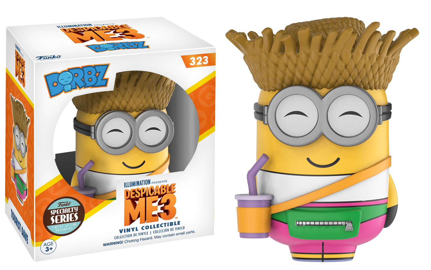 Despicable Me - Dave (Tourist) Dorbz Vinyl Figure image