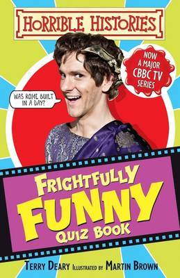 Frighfully Funny Quiz Book by Terry Deary image