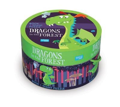 Sassi: Book & Giant Puzzle - Dragon in the Forest by Neil Mathew image