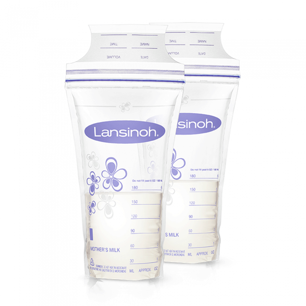 Buy Lansinoh Breastfeeding Breast Milk Storage Bags (25 Pack) at