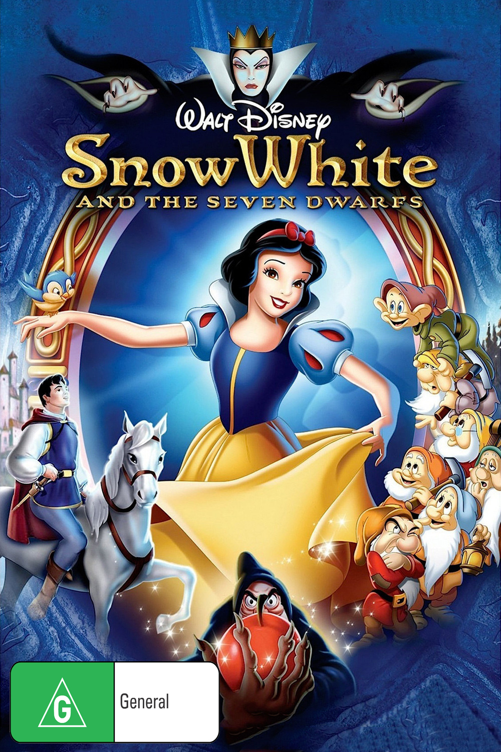 Snow White and the Seven Dwarfs on DVD image