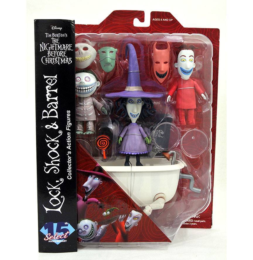 NBX: Select Series 3 - Lock, Shock and Barrel Figure Set image
