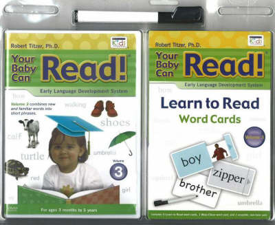 Your Baby Can Read: DVD and Word Card Blister Pack by Robert Titzer image