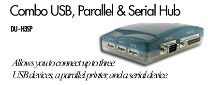 D-Link Combo USB, Parallel & Serial Hub image