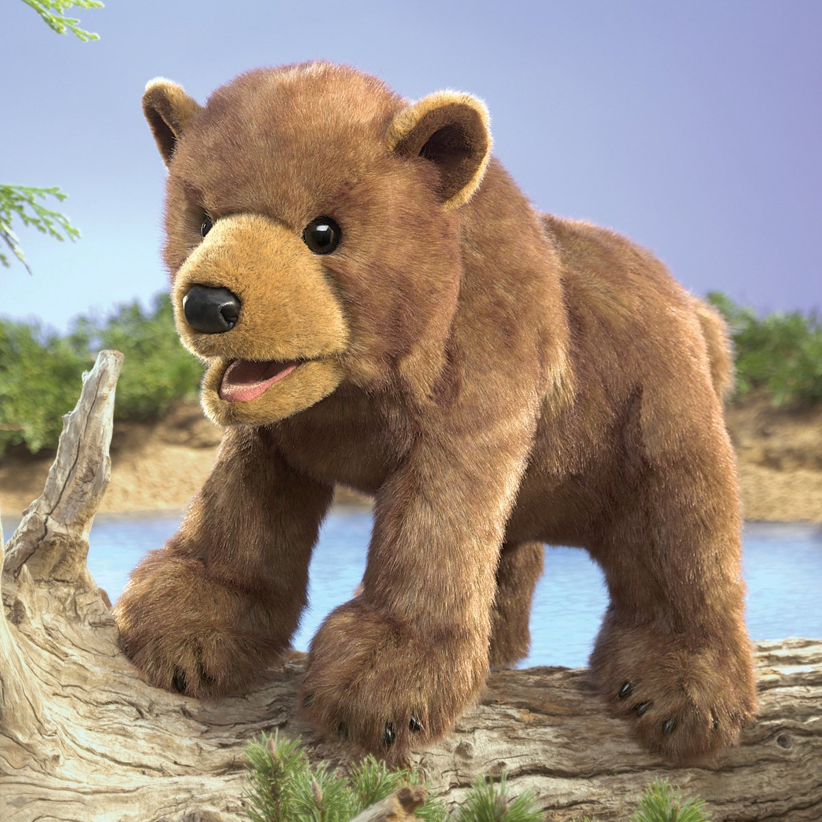 Folkmanis Hand Puppet - Brown Bear Cub