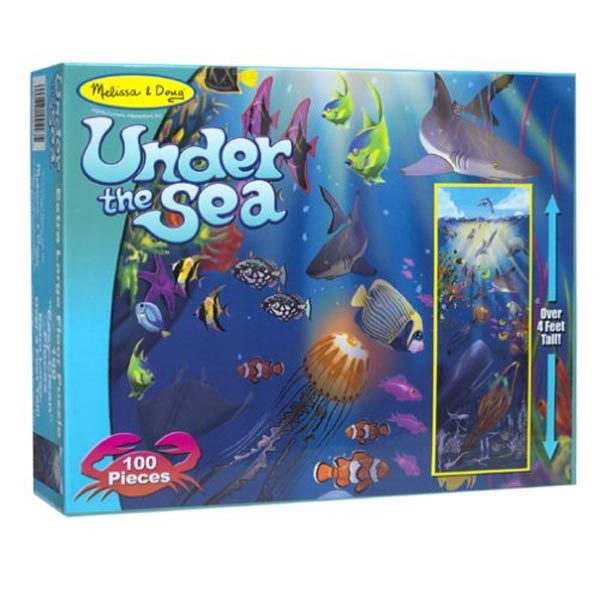 Under the Sea Floor Puzzle Melissa and Doug Board Game at Mighty Ape NZ