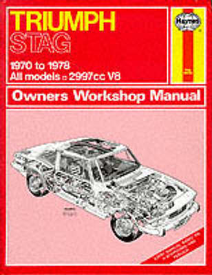 Triumph Stag Owner's Workshop Manual on Paperback by J.H. Haynes