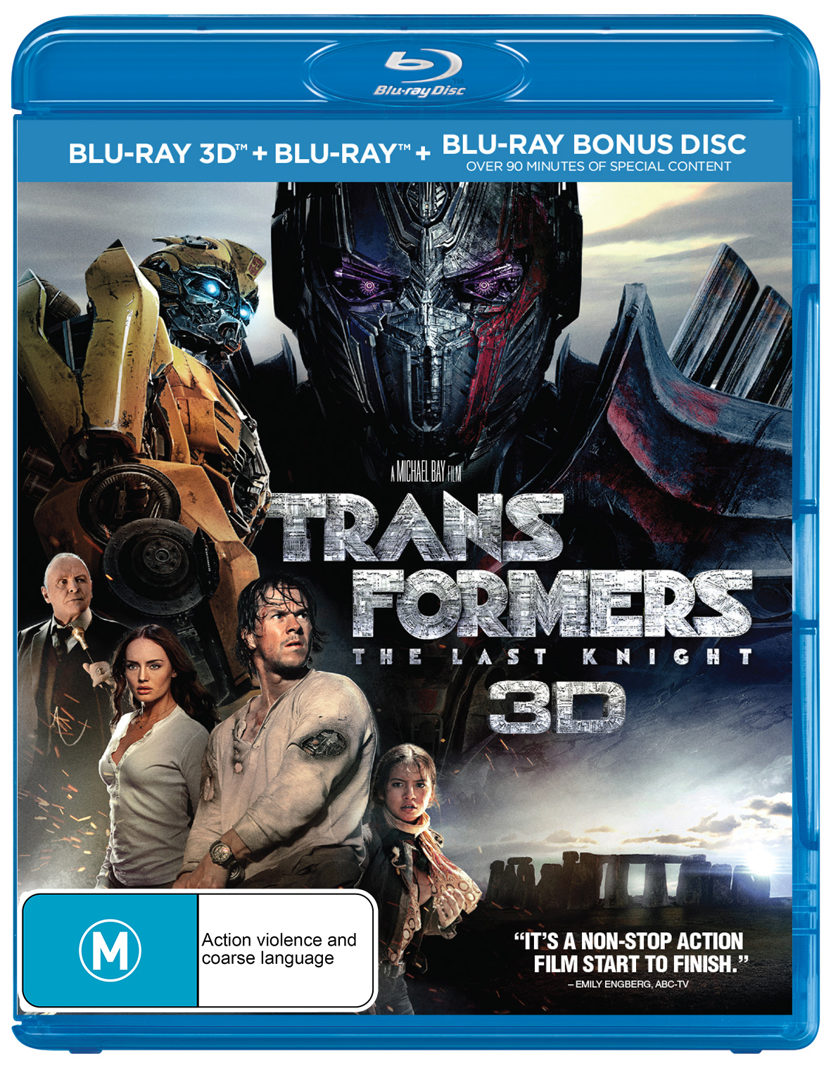 Transformers: The Last Knight on Blu-ray, 3D Blu-ray