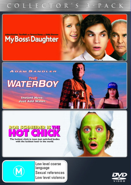 My Boss's Daughter / Waterboy / Hot Chick (3 Disc Set) on DVD image