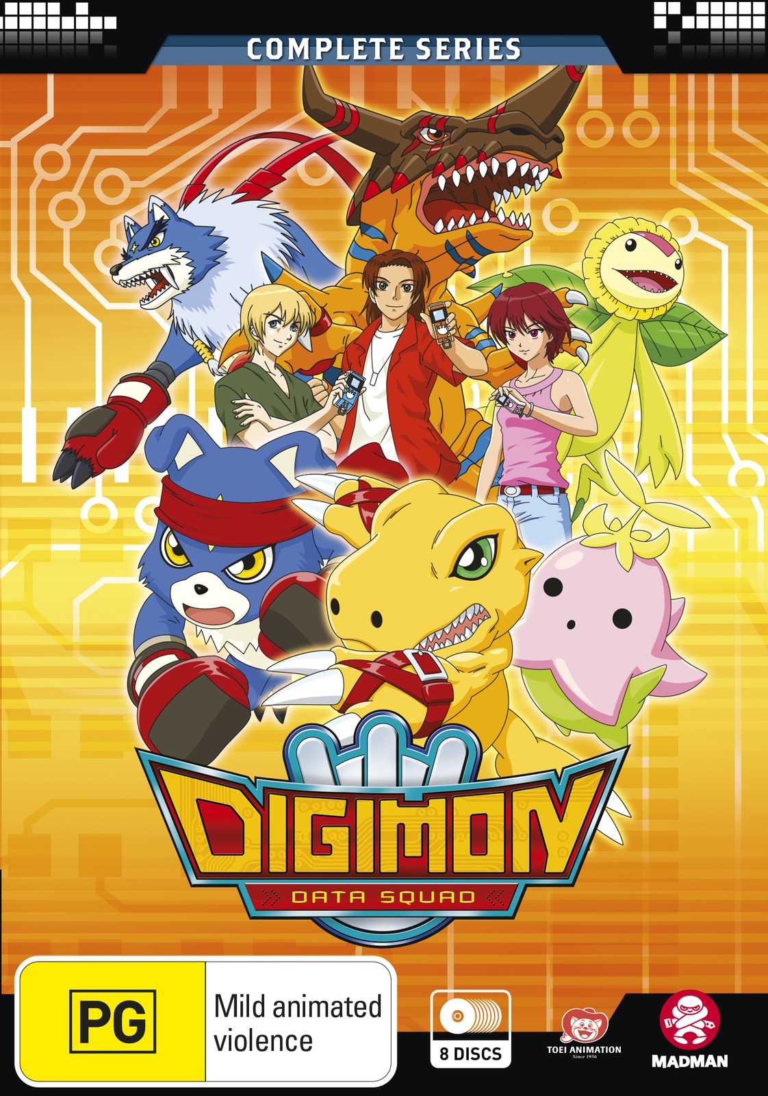 Digimon Data Squad (Season 5) Complete Series (Eps 148) DVD Buy