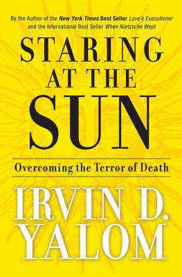 Staring at the Sun on Hardback by Irvin D Yalom