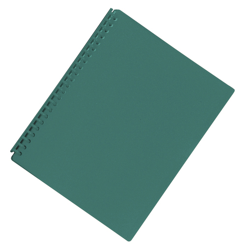 Buy FM A4 20 Pocket Refillable Display Book Green at Mighty Ape NZ