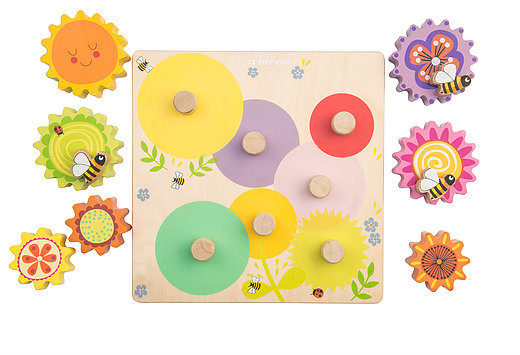 Le Toy Van: Gears & Cogs Busy Bee