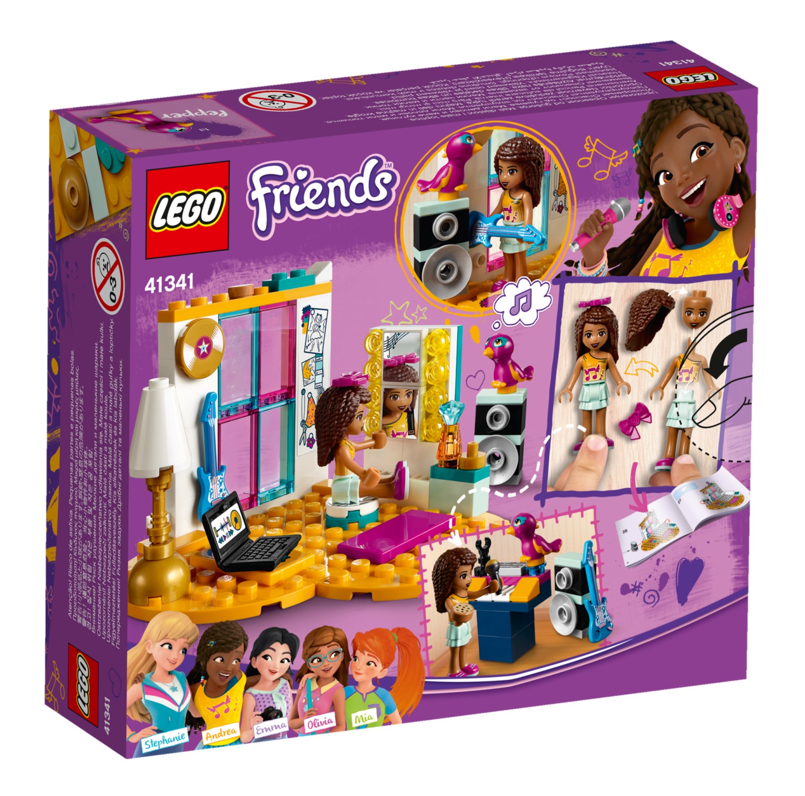 LEGO Friends: Andrea's Bedroom (41341) image