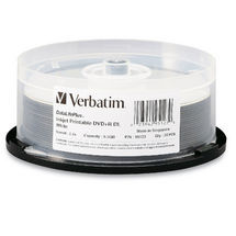 Verbatim DVD+R DL 8.5GB 20Pk Spindle White InkJet 2.4x