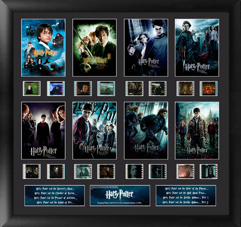 FilmCells: Montage Frame - Harry Potter (Film Series - UK) image
