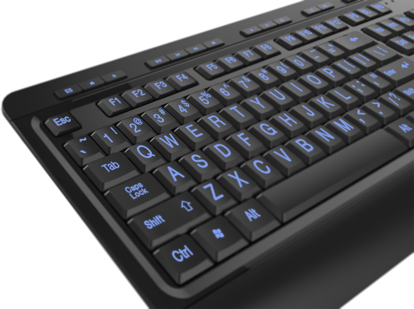 AZIO Vision Backlit Keyboard at Mighty Ape Australia