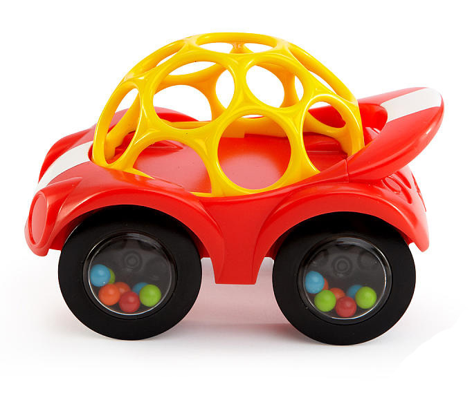 Buy Oball Rattle and Roll Car Red at Mighty Ape NZ