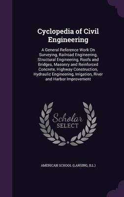 Cyclopedia of Civil Engineering on Hardback