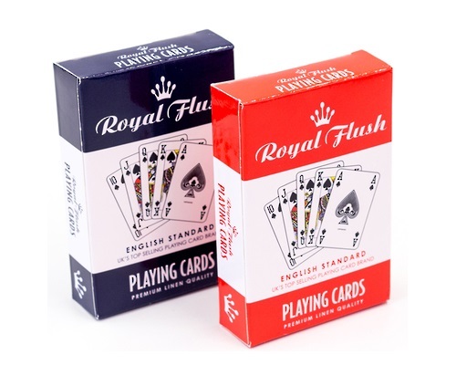 Royal Flush: Playing Cards - Blue image