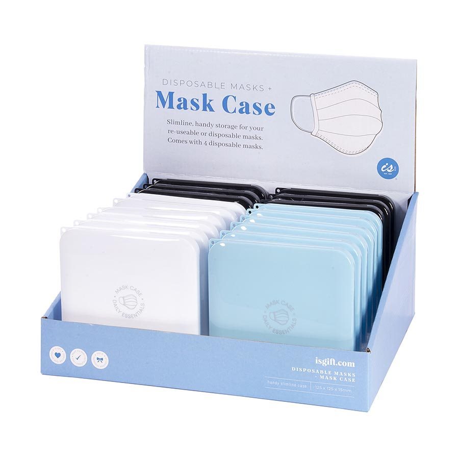 Buy Mask Case with 4 Disposable Masks at Mighty Ape NZ