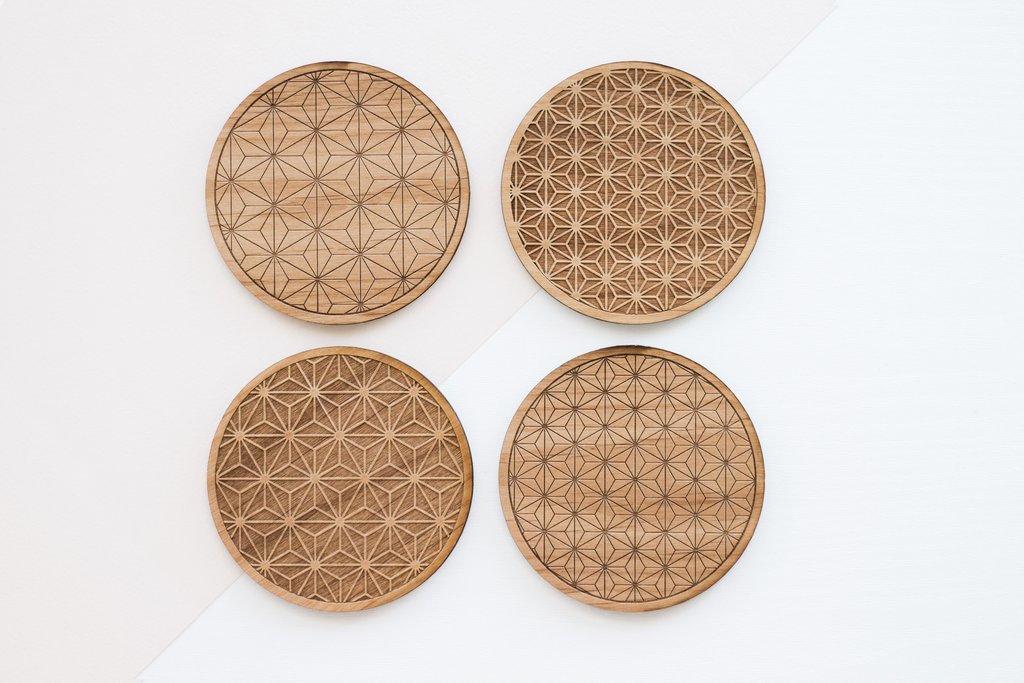 Cardtorial Starburst Coasters image