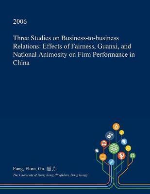 Three Studies on Business-To-Business Relations image